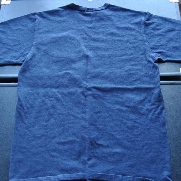 Champion Large Black Short Sleeve Shirt w/ Red Logo - Picture 5 of 5